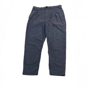 Banana Republic Men's Relaxed Tapered Chinos Navy PatternFit Size 31 x 23